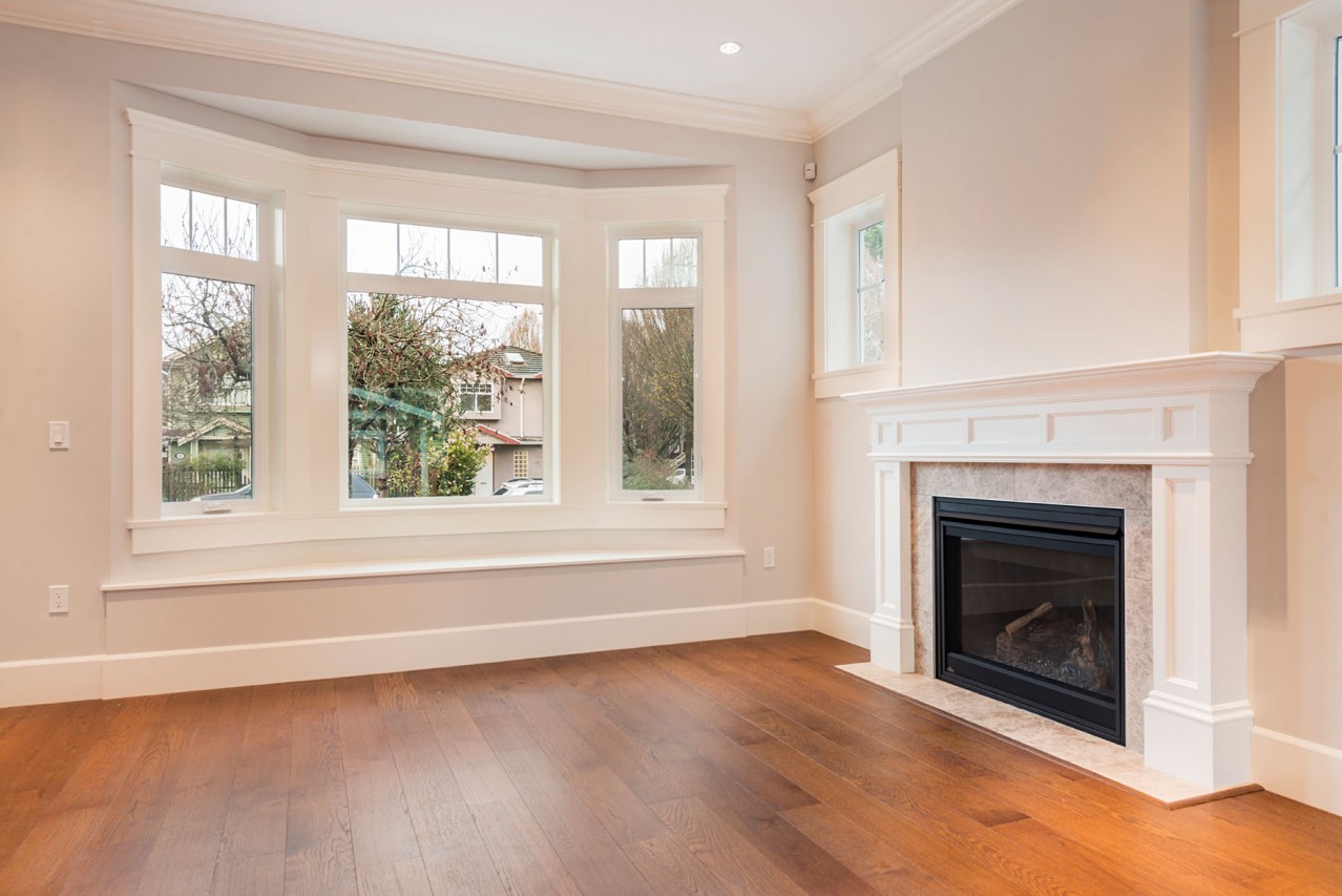 Mount Pleasant, Vancouver Custom Home Fireplace