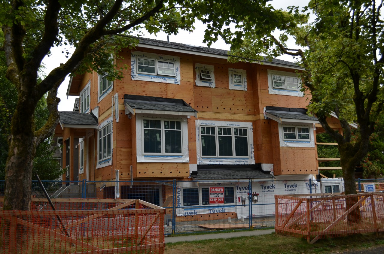 Vancouver Custom Home - During construction
