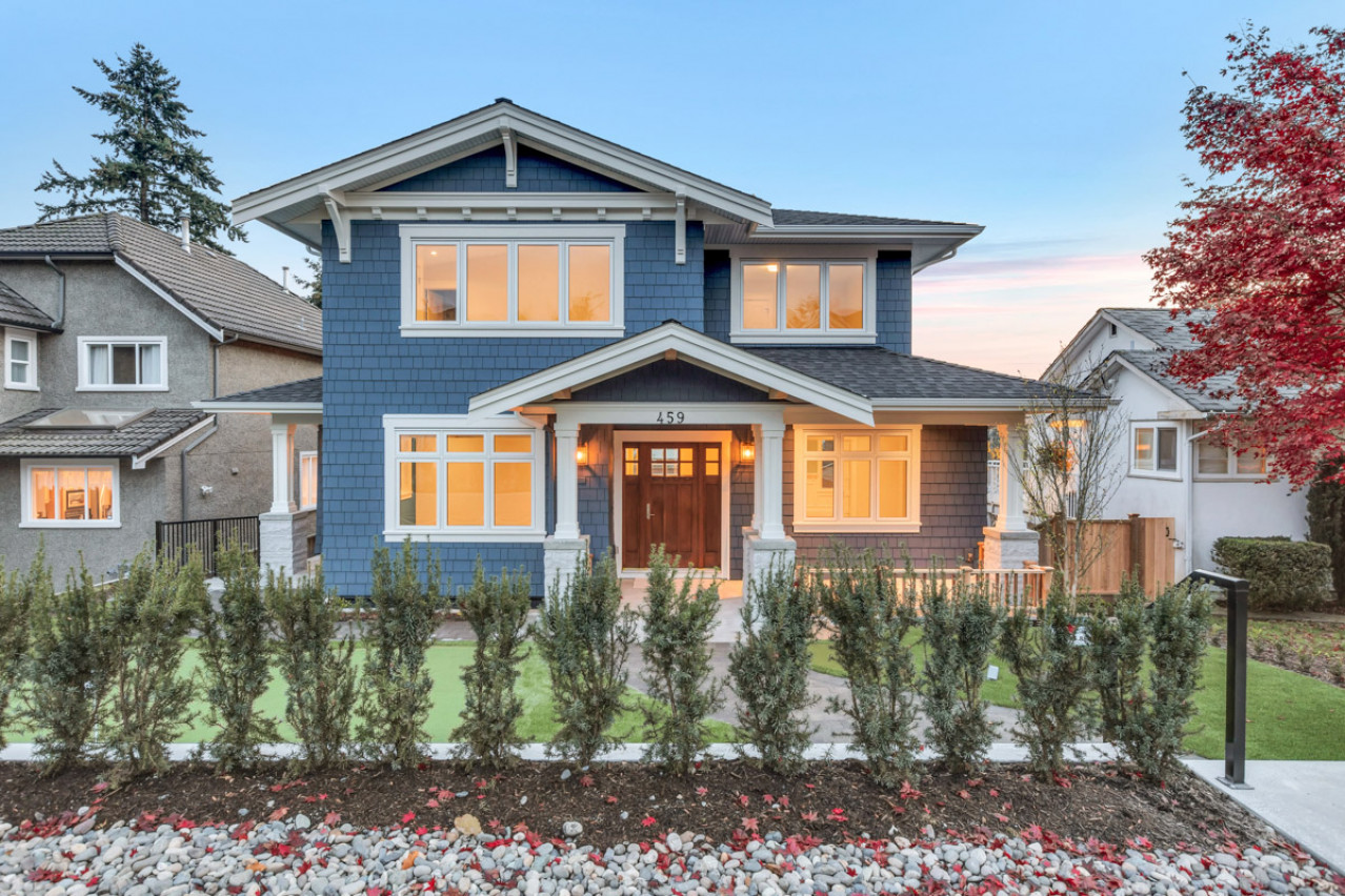 East 17th North Vancouver Custom Craftsman Home