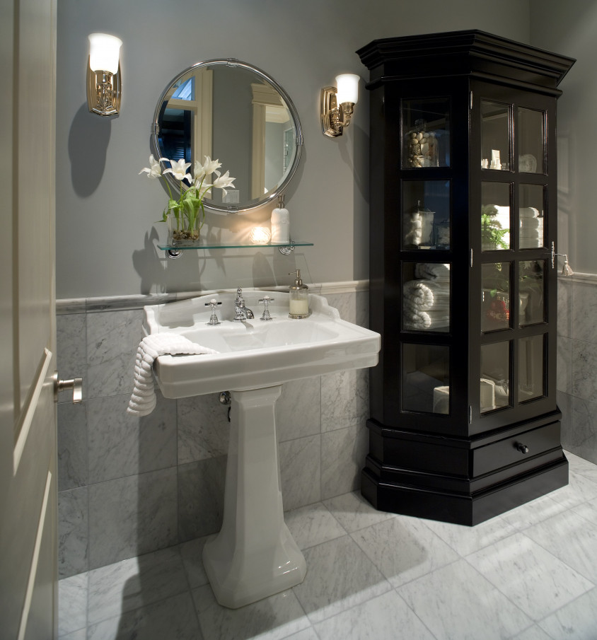 custom built home bathroom 1