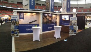 Vancouver custom home builder booth from Wallmark Homes